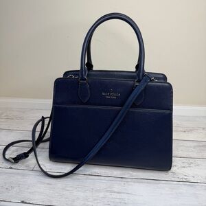 Kate Spade Navy Blue Satchel Bag